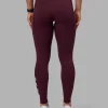 Rep Ultra High-Rise Full Length Legging Pockets - Cherry Lacquer-White
