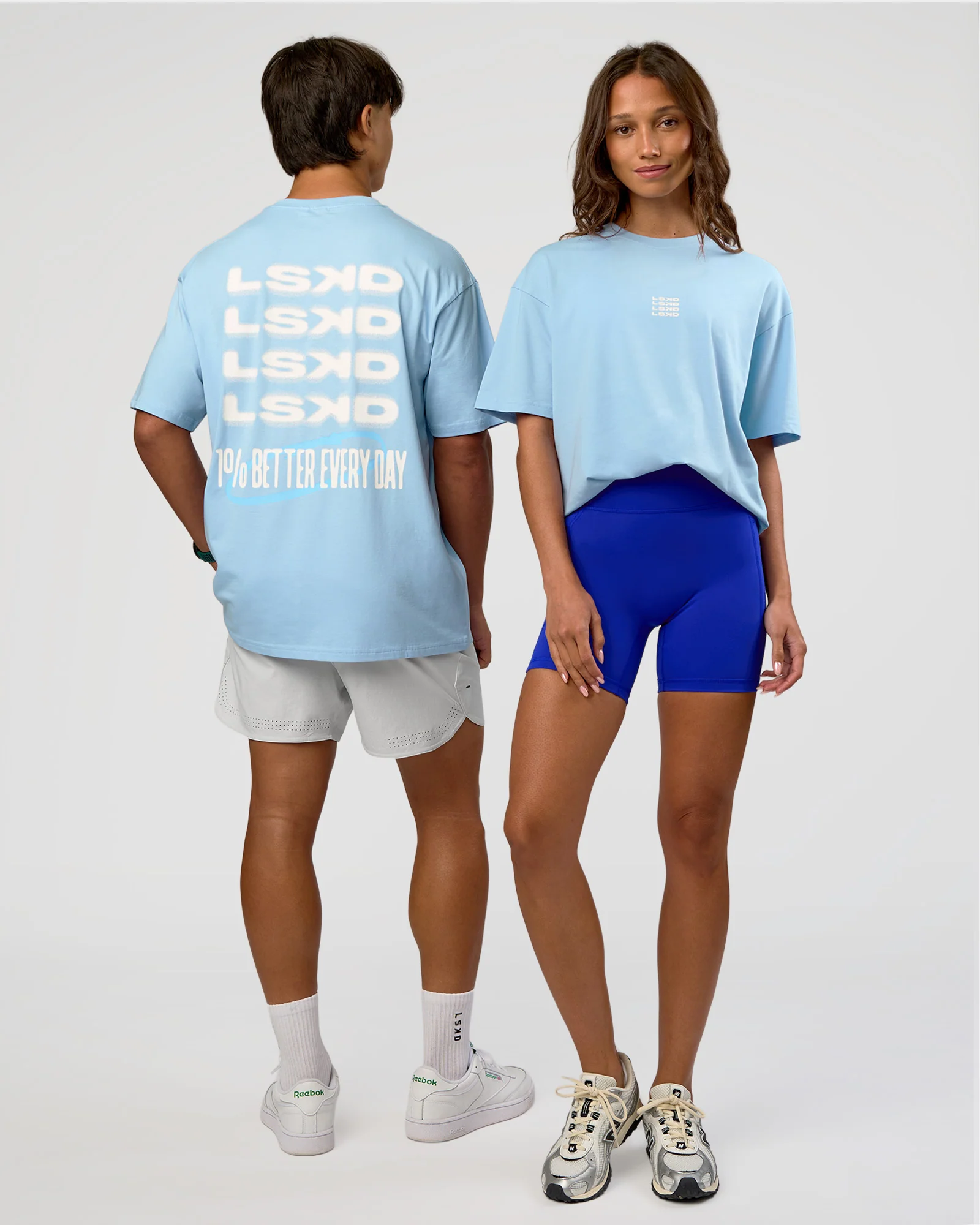 Everyday Elevation FLXCotton Oversized Tee - Open Air-Off White