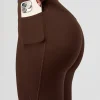 166-fusion-v-contour-high-rise-flared-legging-pockets-hot-chocolate-4.webp Fusion V-Contour High-Rise Flared Legging Pockets - Hot Chocolate