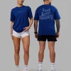 16604-just-run-flxcotton-oversized-tee-midnight-blue-light-blue-2.webp Just Run FLXCotton Oversized Tee - Midnight Blue-Light Blue