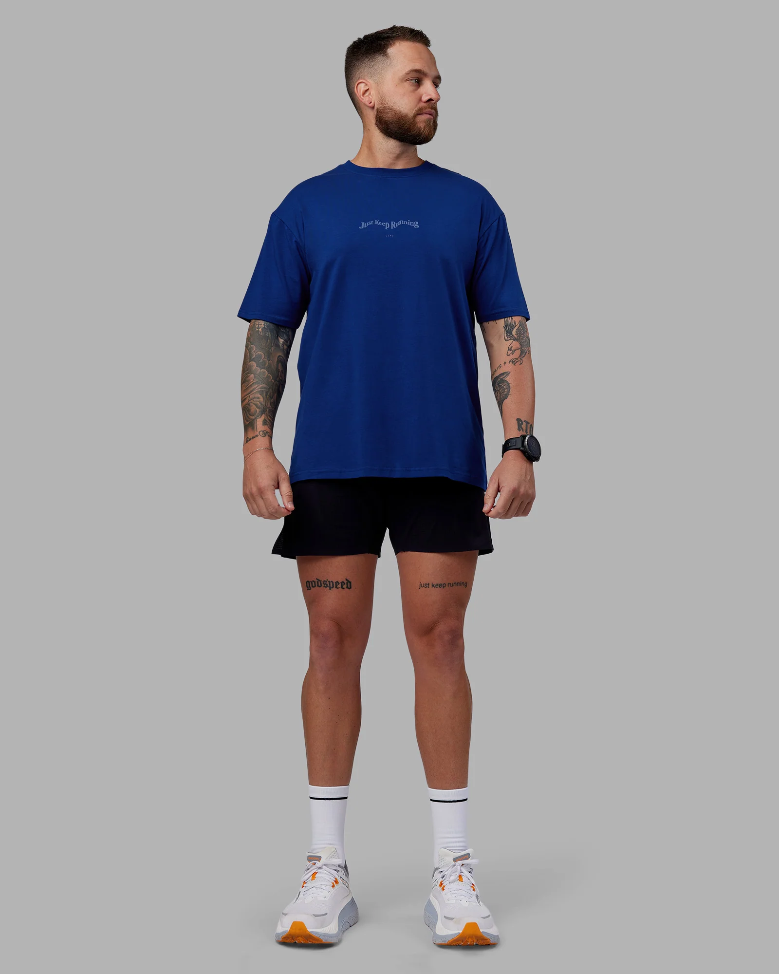 16604-just-run-flxcotton-oversized-tee-midnight-blue-light-blue-9.webp Just Run FLXCotton Oversized Tee - Midnight Blue-Light Blue