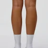 Signal Pilates Crew Grip Socks 2.0 - Off White-Palace Blue