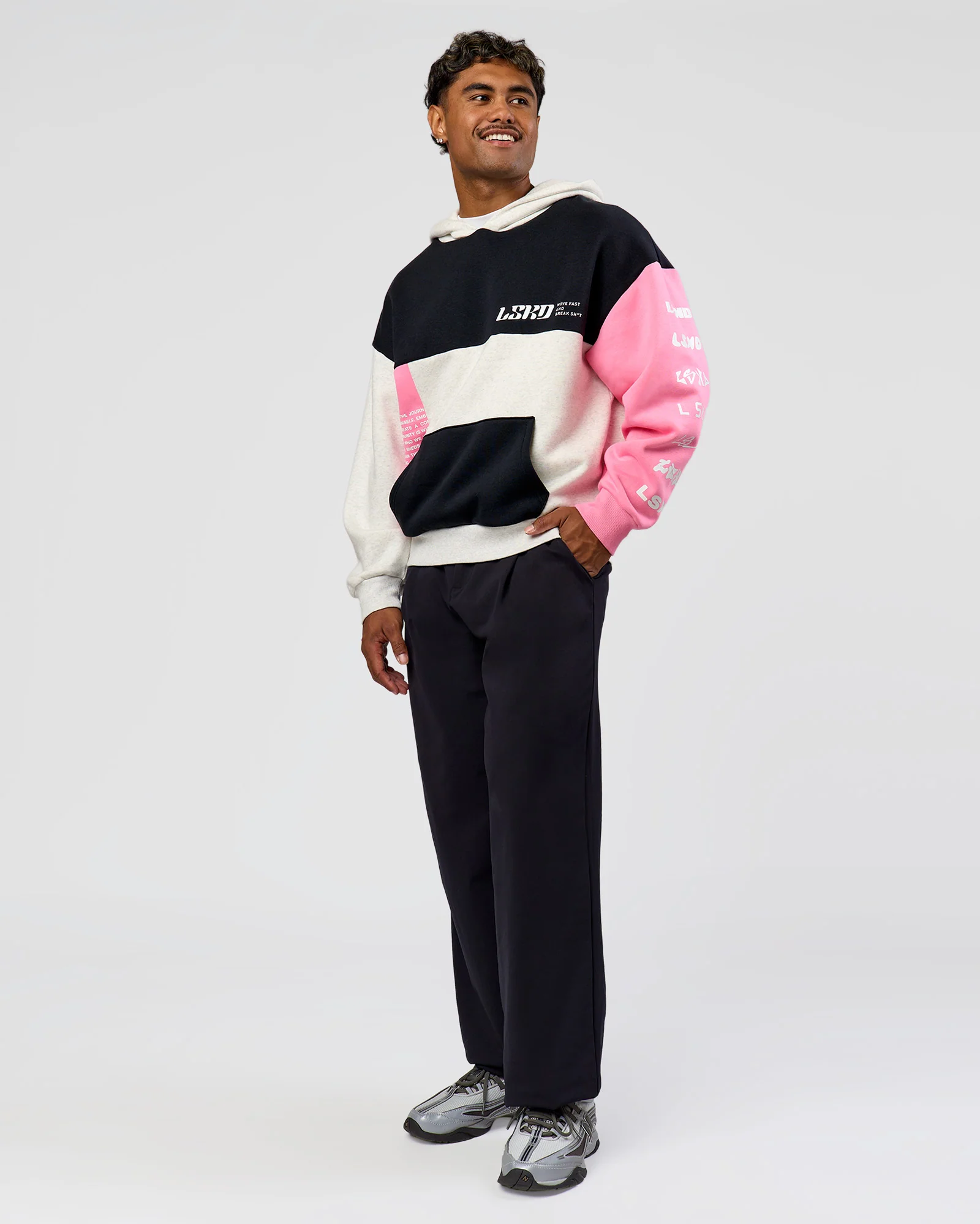 1670-deconstructed-fleece-hoodie-caviar-candy-pink-grey-marl-8.webp Deconstructed Fleece Hoodie - Caviar-Candy Pink-Grey Marl