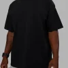 16750-move-fast-washed-heavyweight-tee-oversize-black-island-paradise-10.webp Move Fast Washed Heavyweight Tee Oversize - Black-Island Paradise