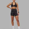 Stamina Sports Bra - Black Tie Dye