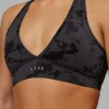 Stamina Sports Bra - Black Tie Dye