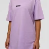 Standard Issue FLXCotton Oversized Tee - Pale Lilac-Black