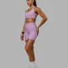Push The Limit Bra - Pale Lilac Vitality Print