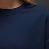AfterDark ZeroCrease Oversized Tee - Future Navy