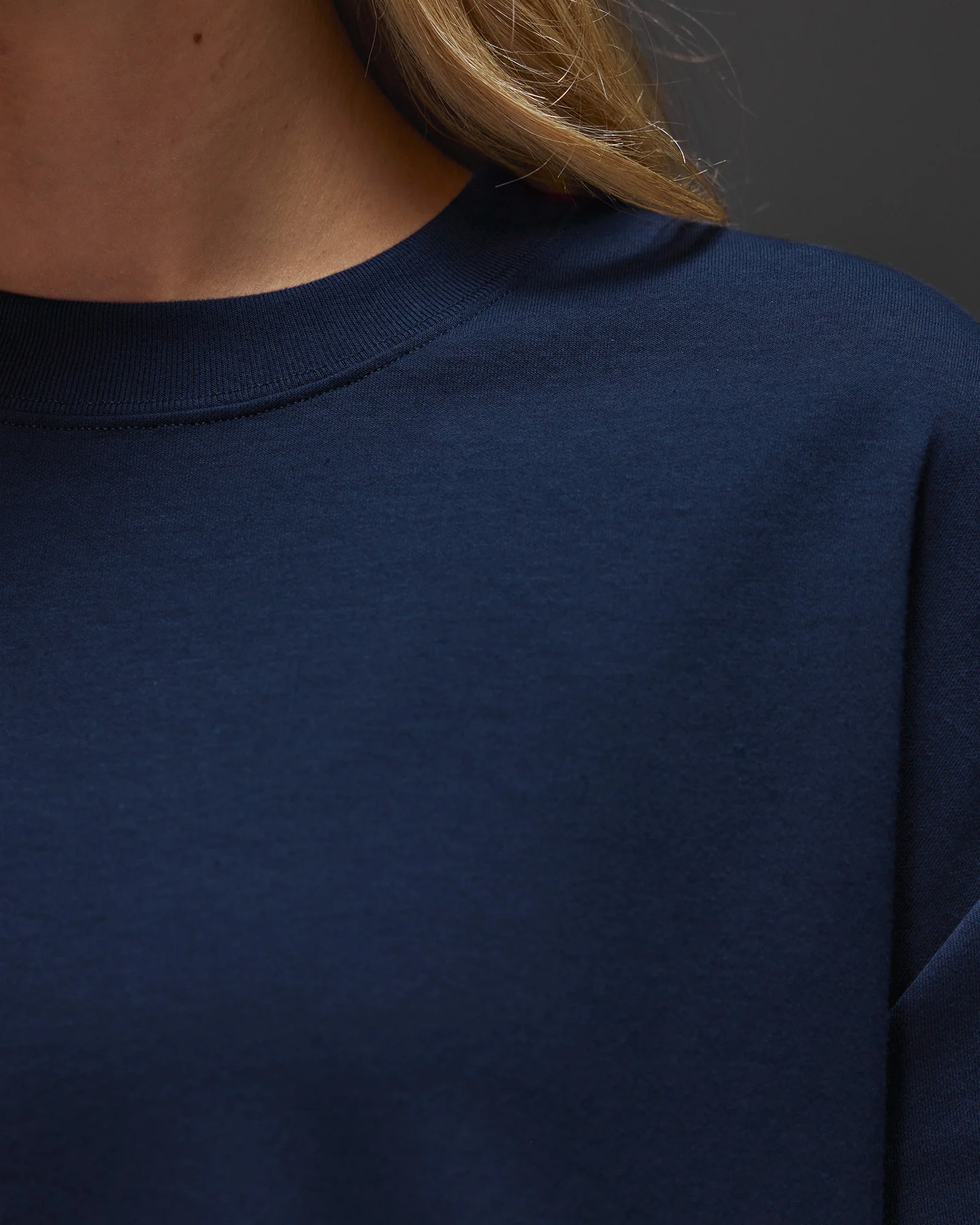 AfterDark ZeroCrease Oversized Tee - Future Navy