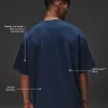 AfterDark ZeroCrease Oversized Tee - Future Navy