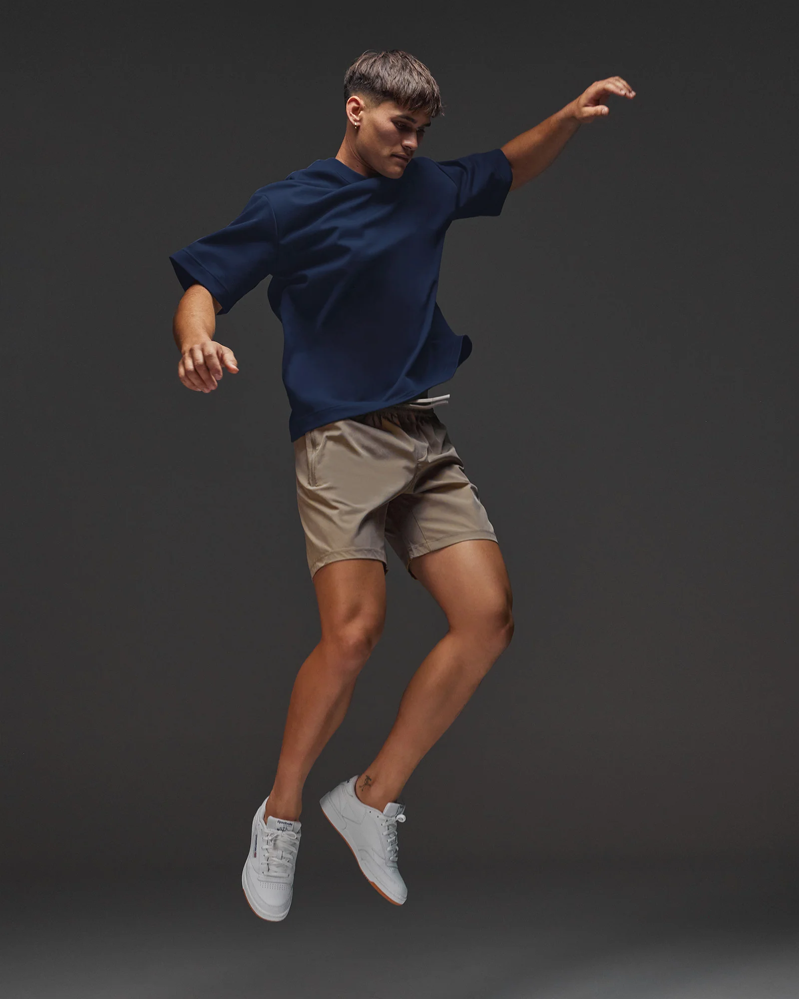 AfterDark ZeroCrease Oversized Tee - Future Navy