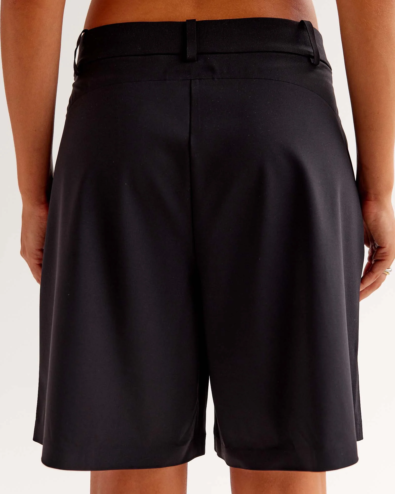 StretchShift Wide Leg Short - Black
