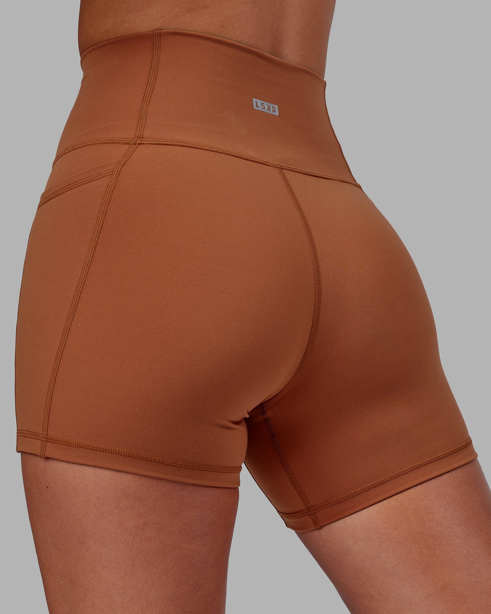 Fusion Ultra High-Rise 4" Short Pockets - Hazel