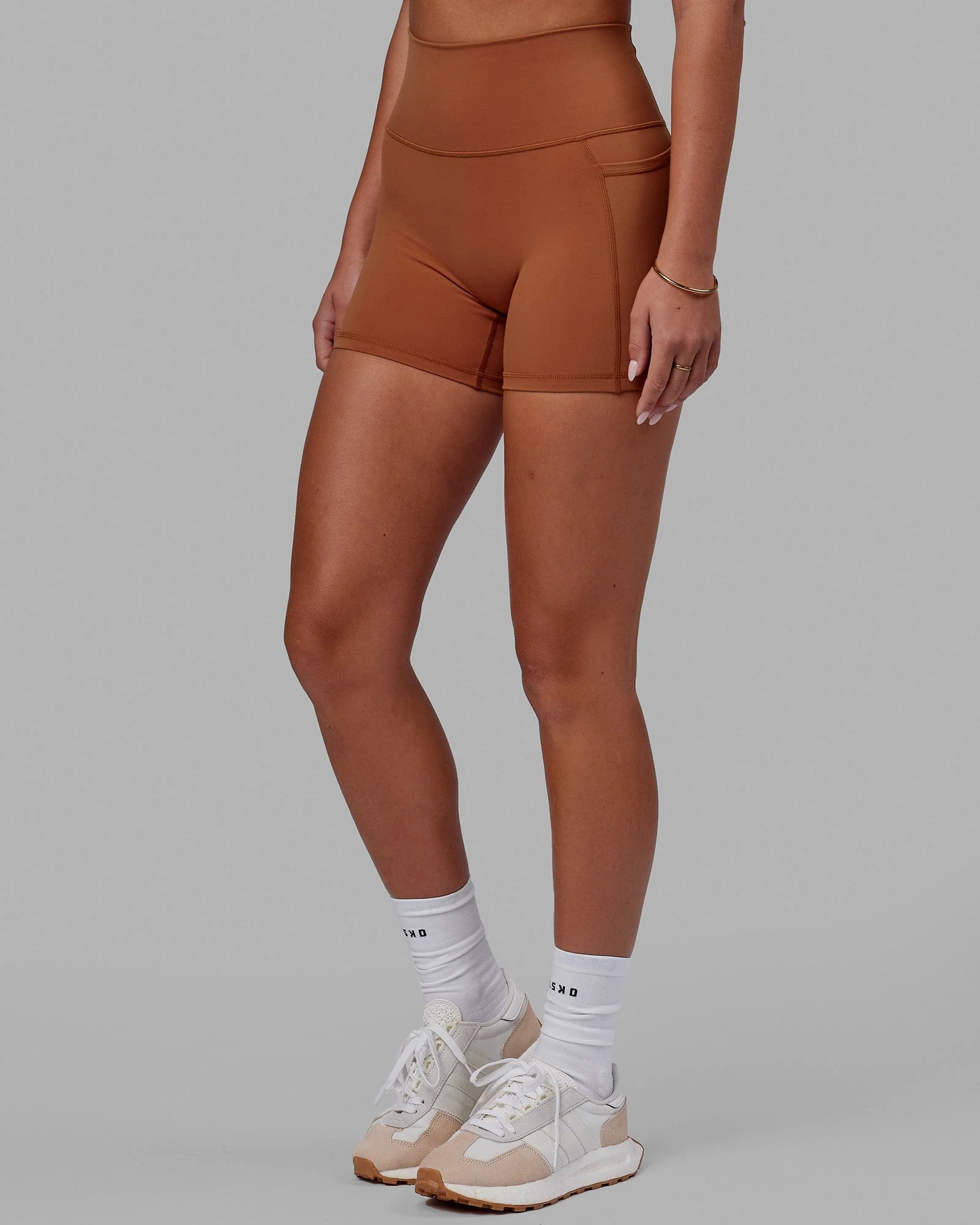 Fusion Ultra High-Rise 4" Short Pockets - Hazel