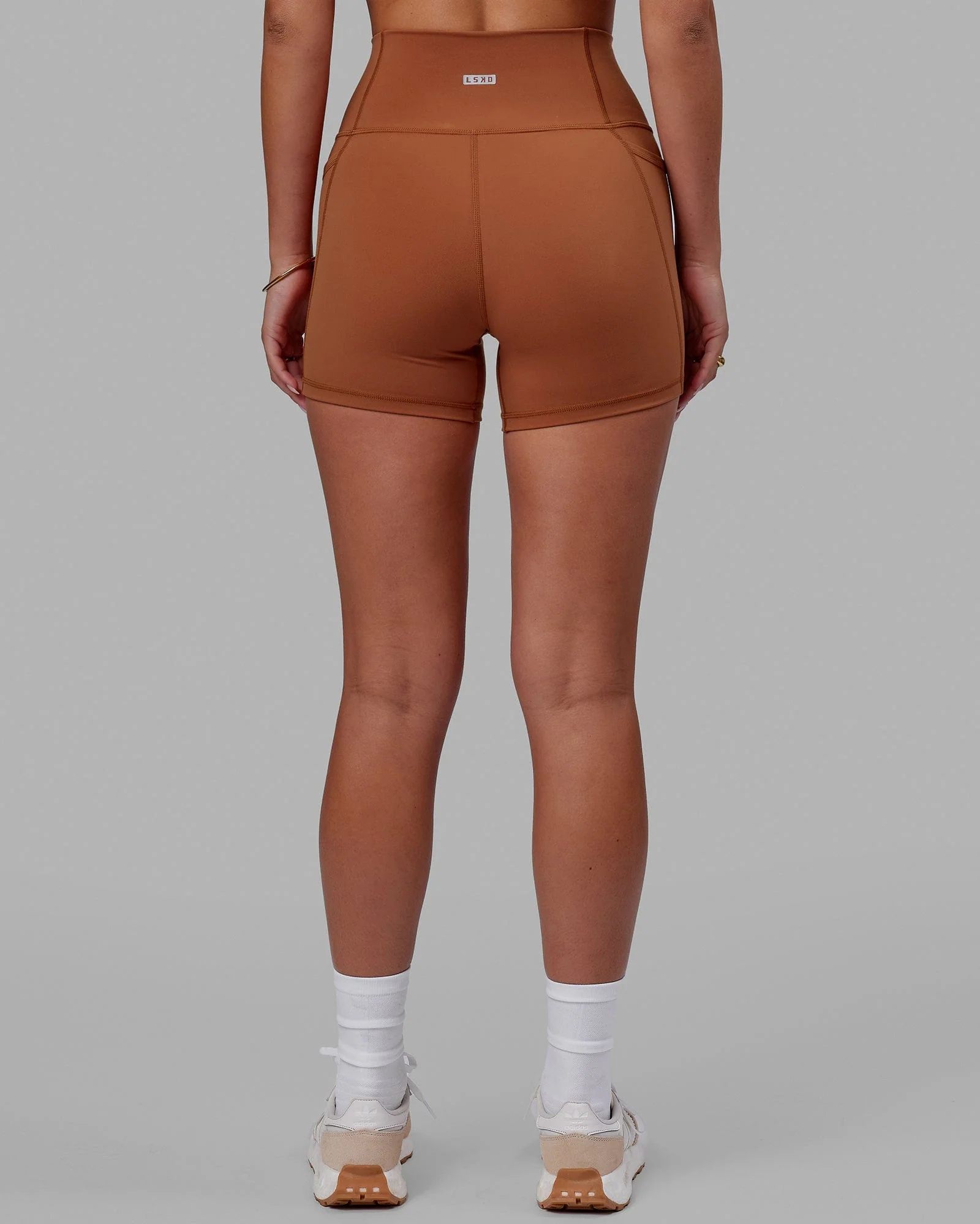Fusion Ultra High-Rise 4" Short Pockets - Hazel