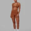 Fusion Ultra High-Rise 4" Short Pockets - Hazel