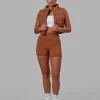 Fusion Ultra High-Rise 4" Short Pockets - Hazel