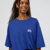 16909-grid-flxcotton-oversized-tee-power-cobalt-white-3.webp Grid FLXCotton Oversized Tee - Power Cobalt-White