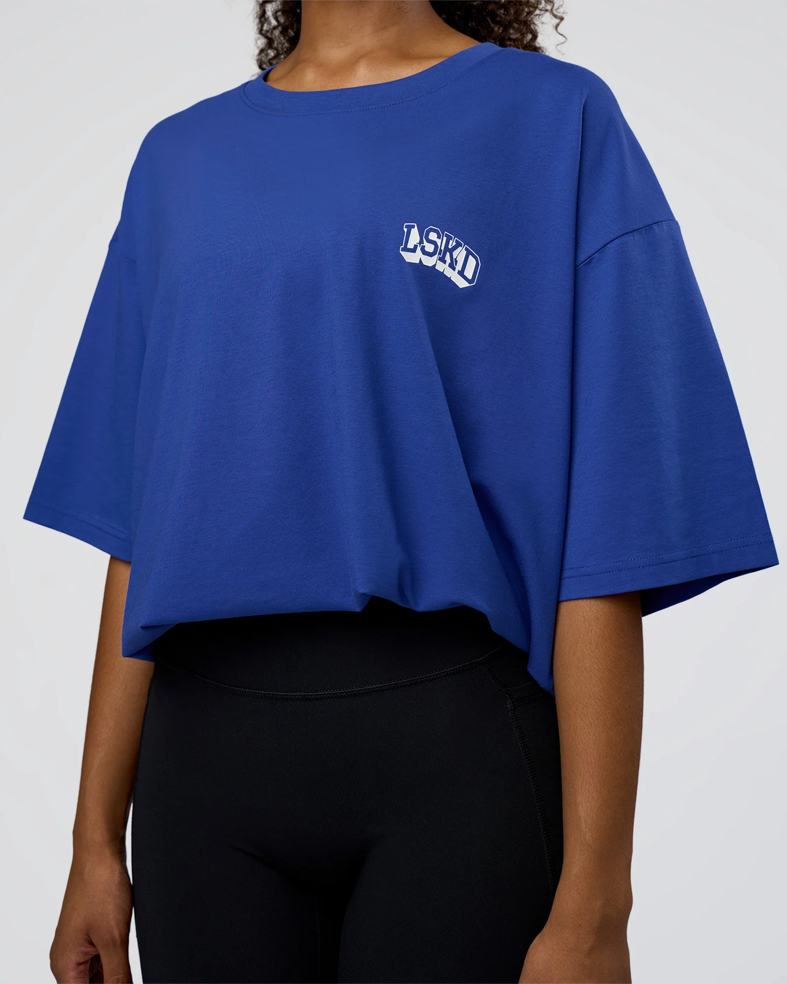 16909-grid-flxcotton-oversized-tee-power-cobalt-white-9.webp Grid FLXCotton Oversized Tee - Power Cobalt-White