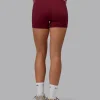 Fusion Ultra High-Rise 4" Short Pockets - Cordovan