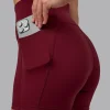 Fusion Ultra High-Rise 4" Short Pockets - Cordovan