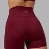 Fusion Ultra High-Rise 4" Short Pockets - Cordovan