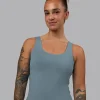Staple Active Shelf Bra Tank - Elemental Blue