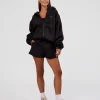Love The Process Zip Through Hoodie - Black-Sugar Plum