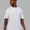 17008-dare-to-think-flxcotton-tee-oversize-white-scarlet-3.webp Dare To Think FLXCotton Tee Oversize - White-Scarlet