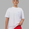 17008-dare-to-think-flxcotton-tee-oversize-white-scarlet-4.webp Dare To Think FLXCotton Tee Oversize - White-Scarlet