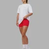 17008-dare-to-think-flxcotton-tee-oversize-white-scarlet-6.webp Dare To Think FLXCotton Tee Oversize - White-Scarlet