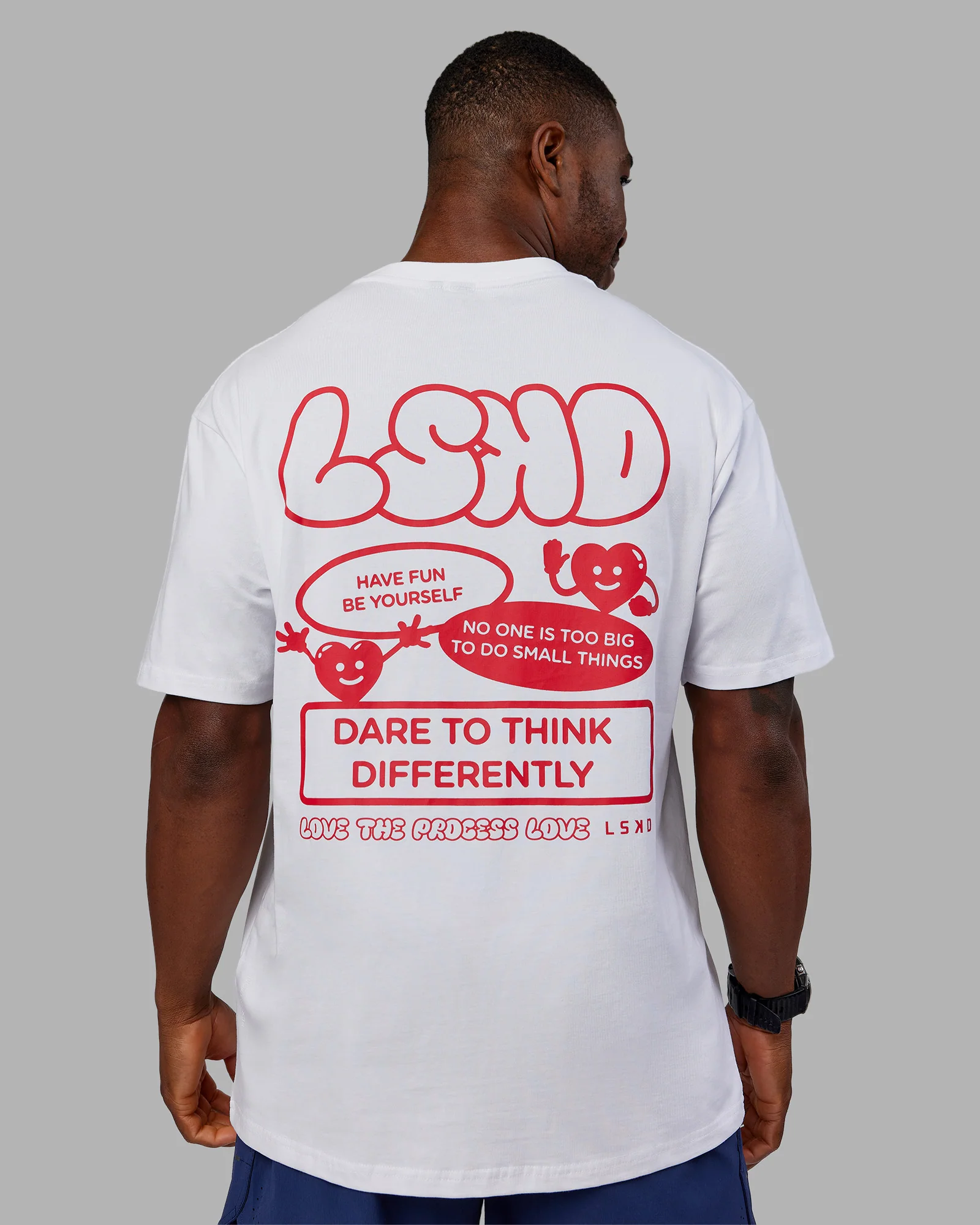 17008-dare-to-think-flxcotton-tee-oversize-white-scarlet-7.webp Dare To Think FLXCotton Tee Oversize - White-Scarlet