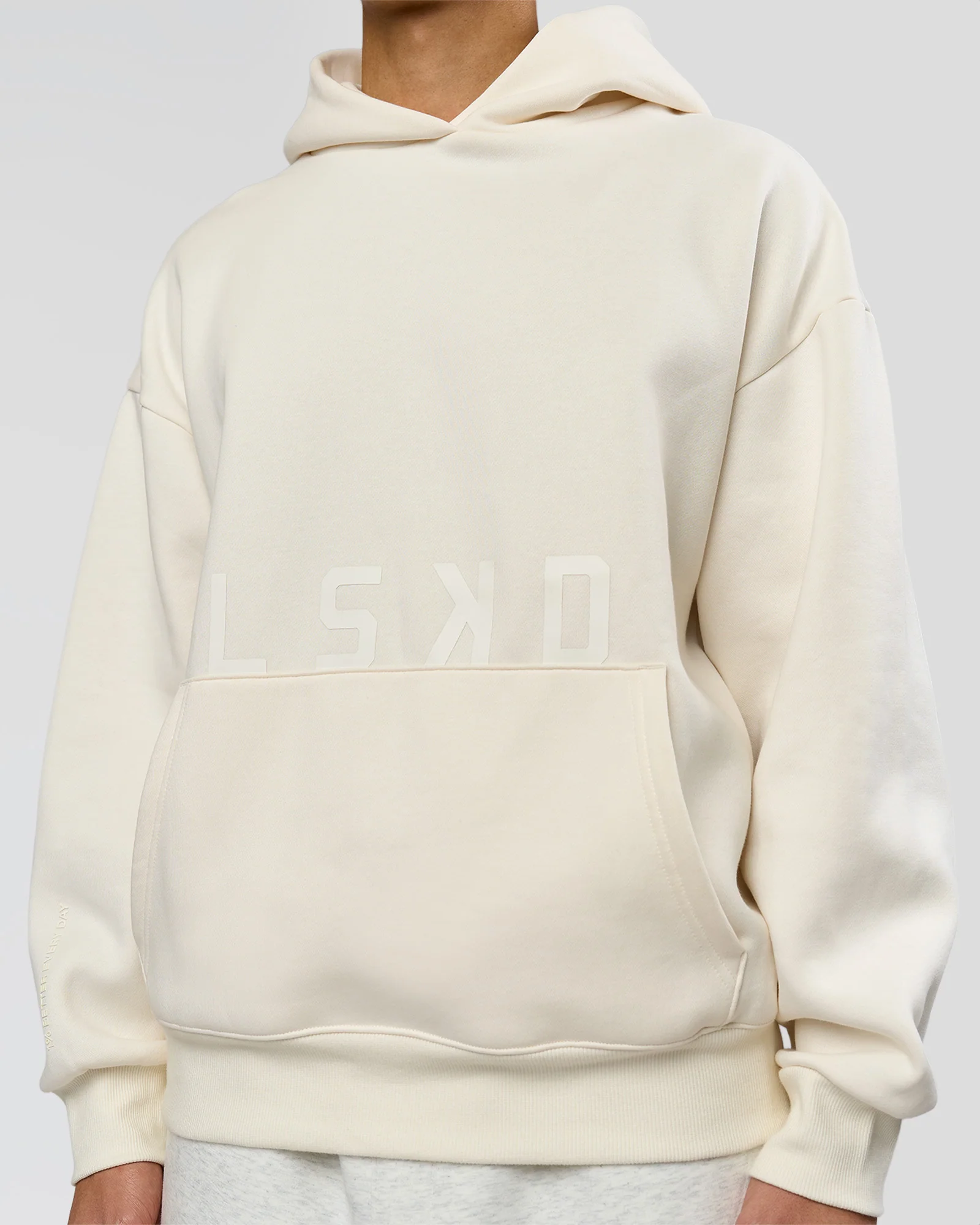 Shadow Mode Oversized Hoodie - Off White