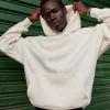 Shadow Mode Oversized Hoodie - Off White