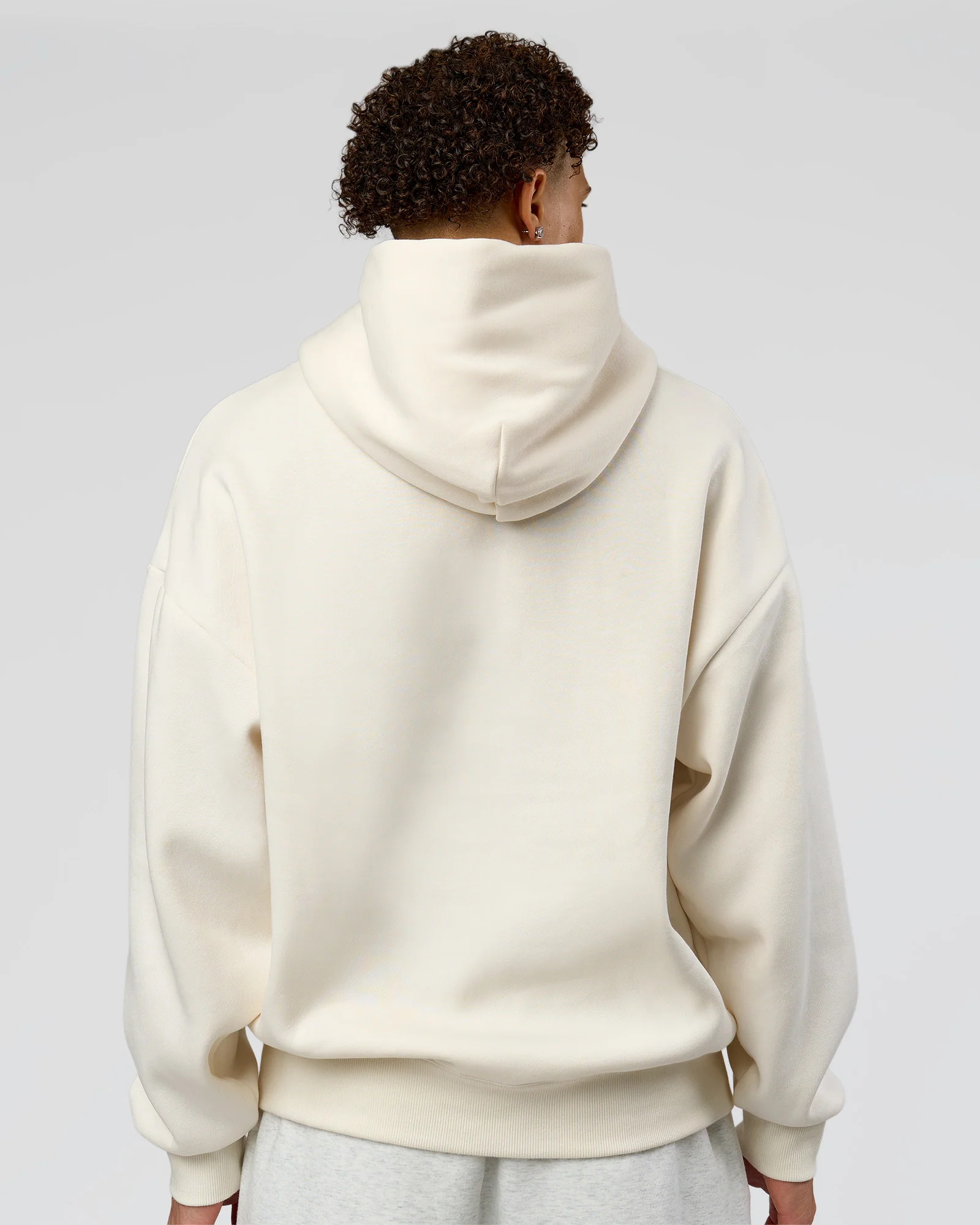 Shadow Mode Oversized Hoodie - Off White