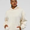 Shadow Mode Oversized Hoodie - Off White