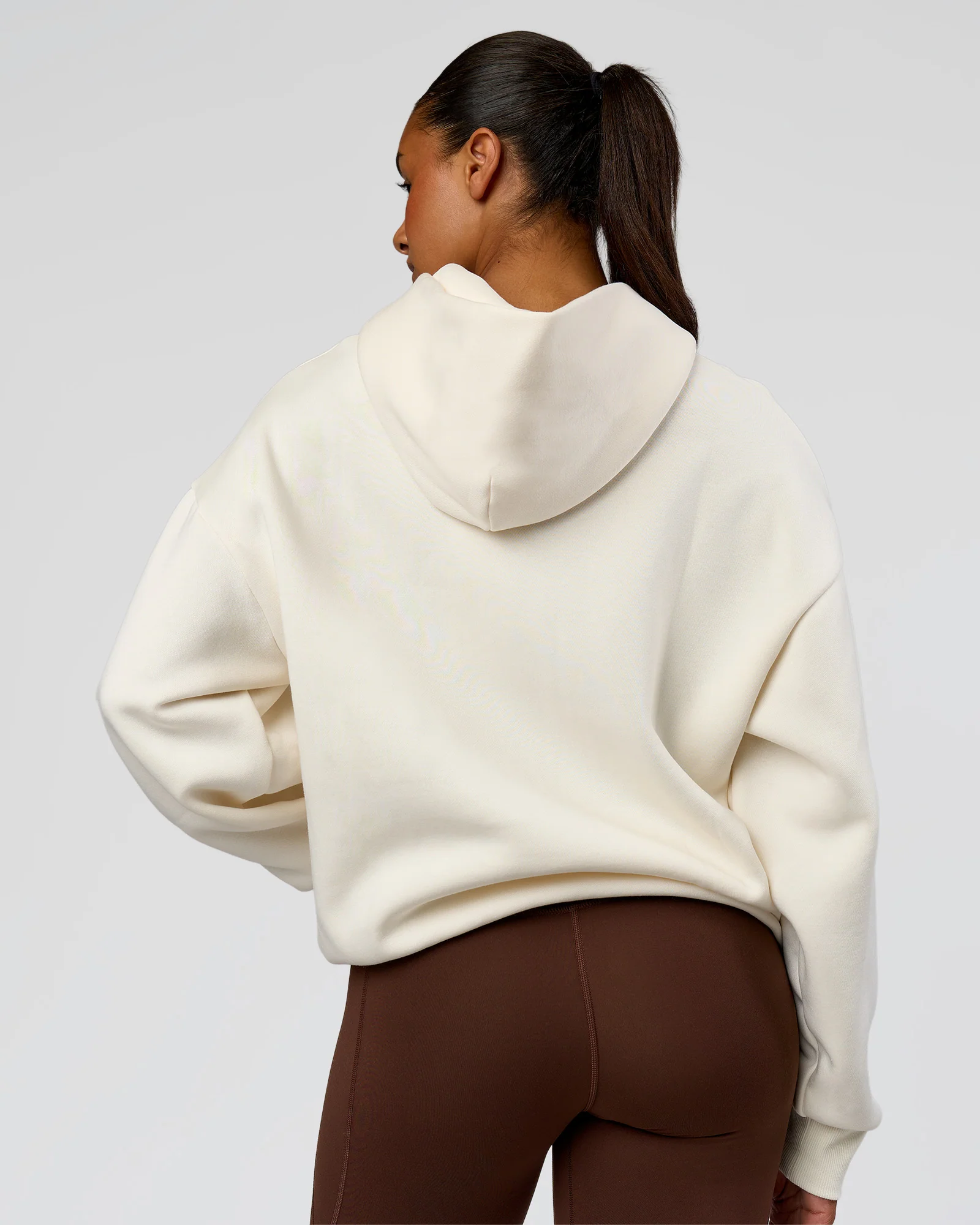 Shadow Mode Oversized Hoodie - Off White