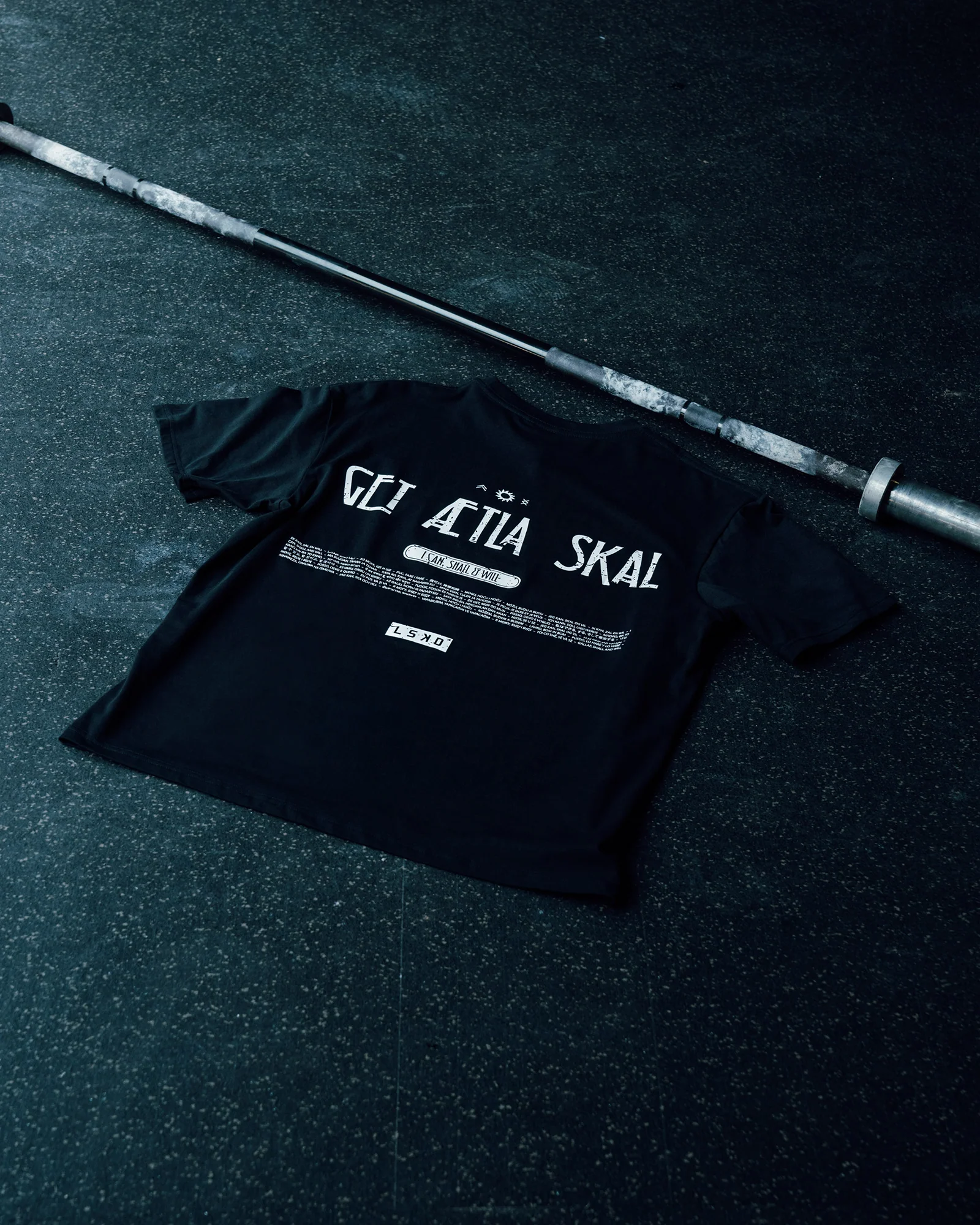 17086-sara-get-tla-skal-unisex-flxcotton-oversize-tee-black-white-1.webp Sara GET ÆTLA SKAL Unisex FLXCotton Oversize Tee - Black-White