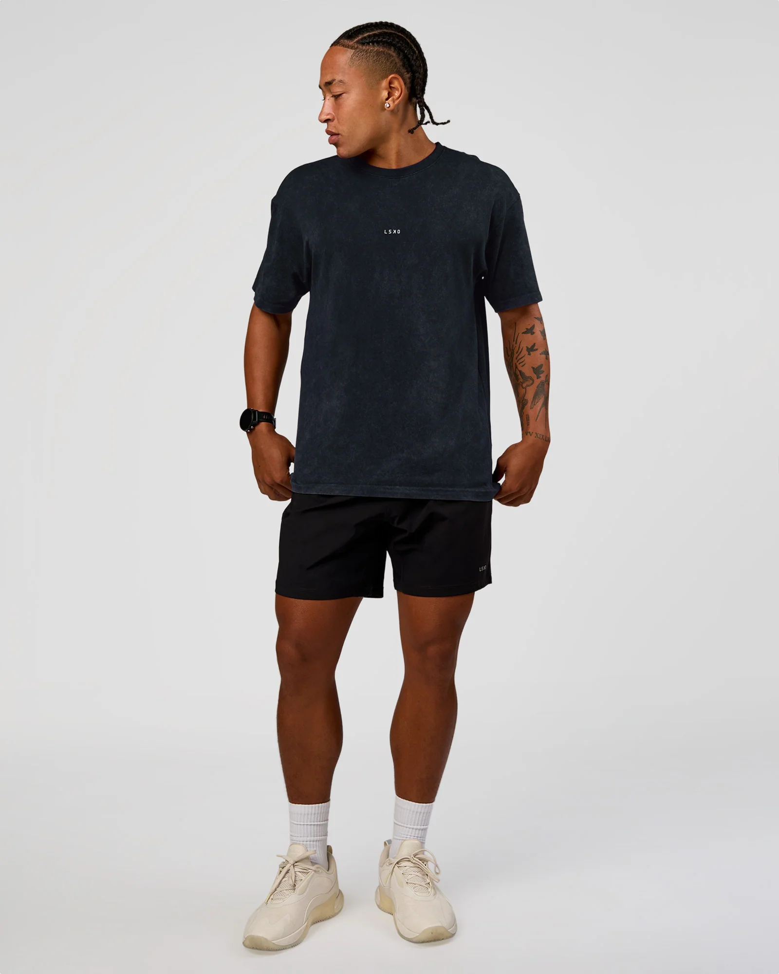 17140-power-oversized-tee-black-washed-4.webp Power Oversized Tee - Black Washed