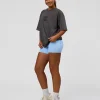 Move Fast Heavyweight Oversized Tee - Dark Storm Washed