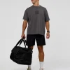 Move Fast Heavyweight Oversized Tee - Dark Storm Washed