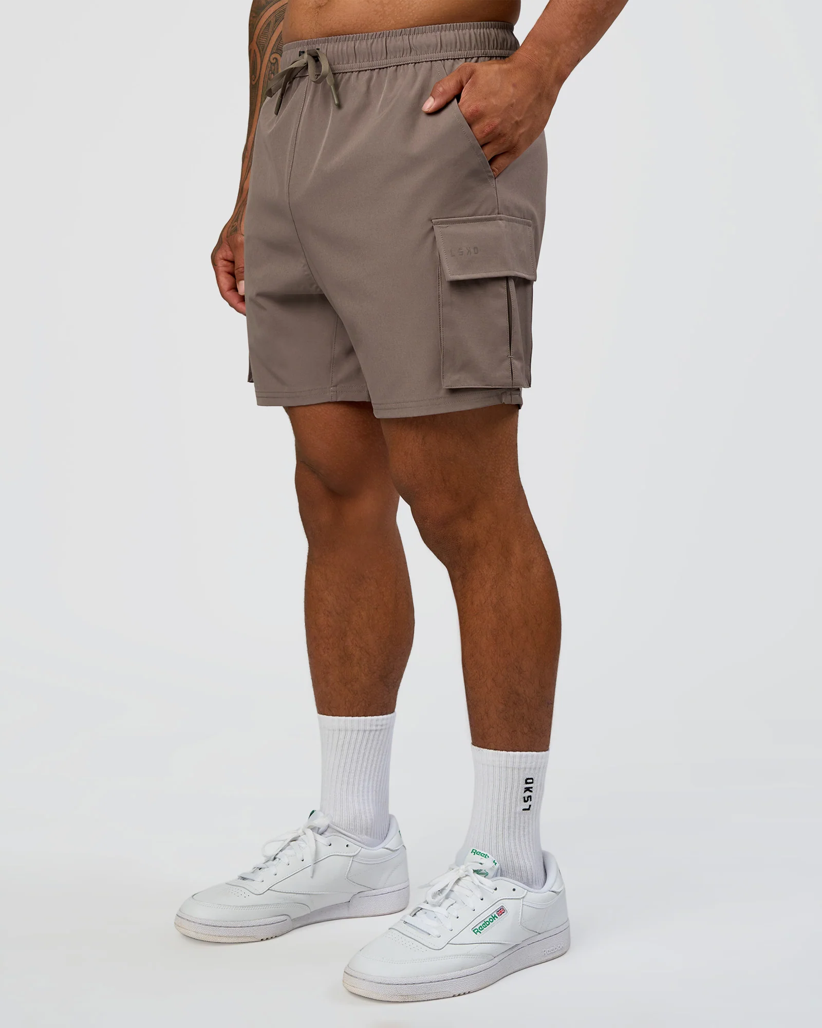 Energy Stretch 6" Performance Cargo Short - Iron