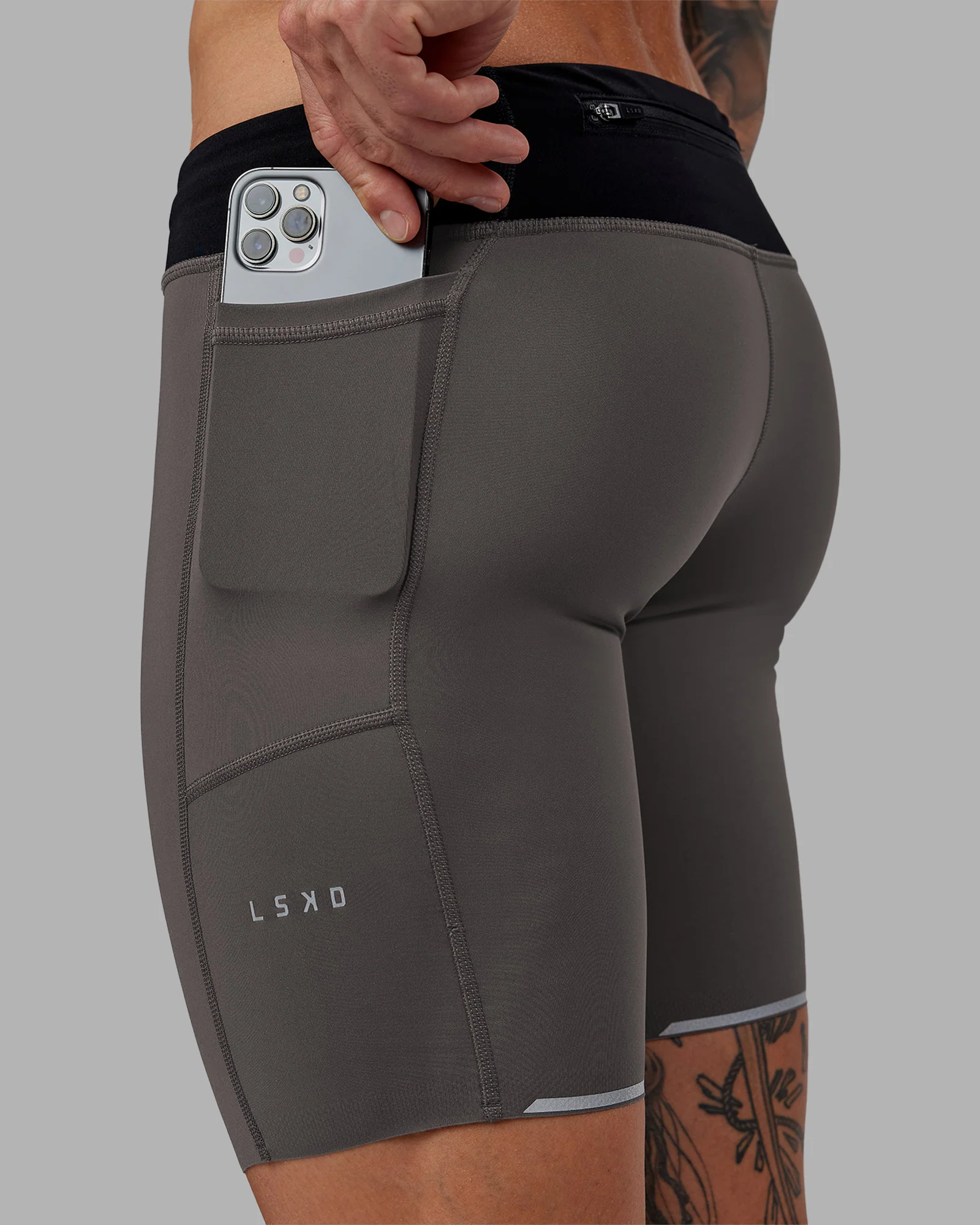 17185-race-day-short-tight-8-dark-storm-10.webp Race Day Short Tight 8" - Dark Storm