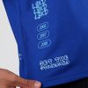 Sticker Heavyweight Oversized Tee - Electric Indigo-Baltic Sea