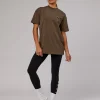 17219-unisex-capsule-flxcotton-tee-oversize-army-green-3.webp Unisex Capsule FLXCotton Tee Oversize - Army Green