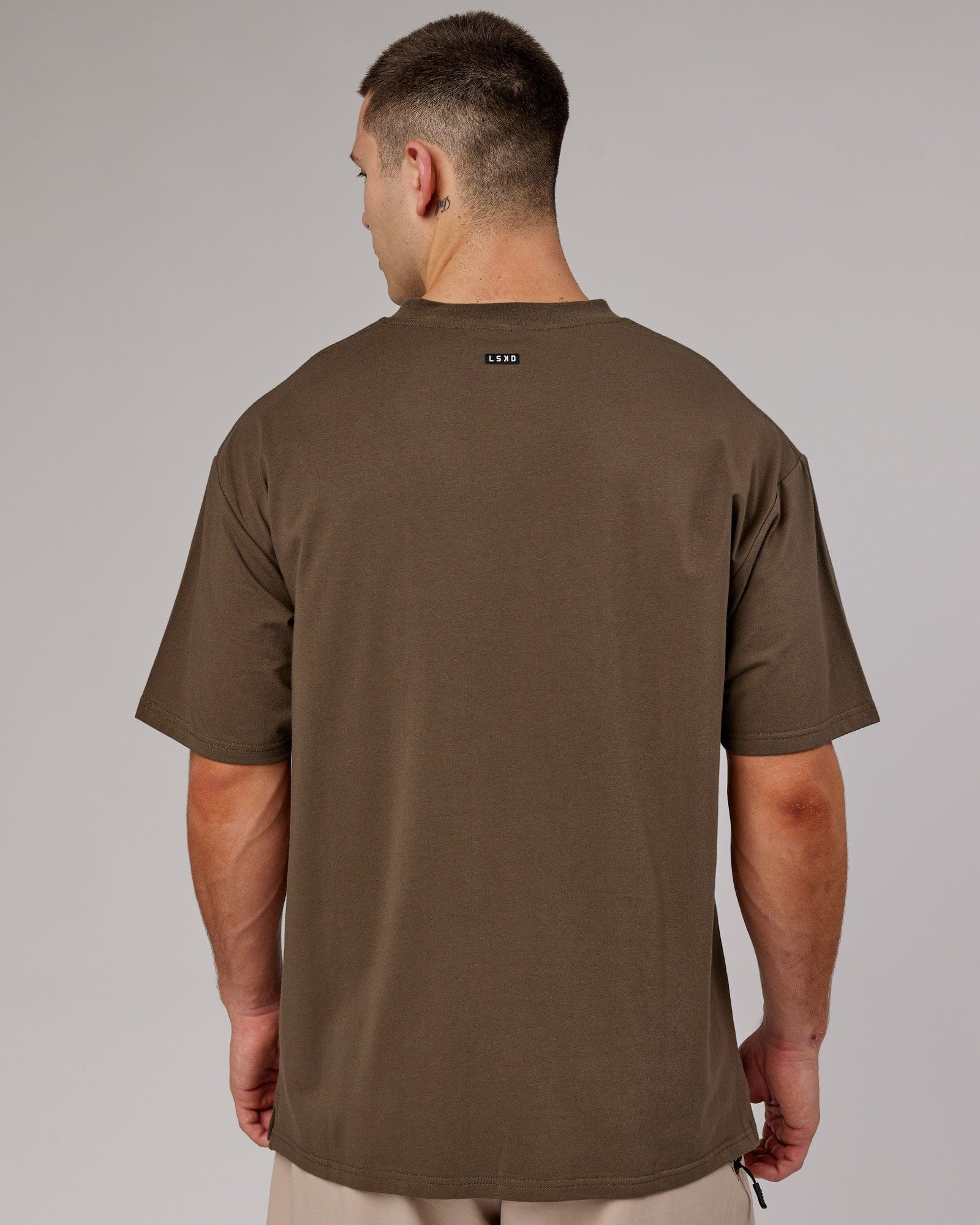 17219-unisex-capsule-flxcotton-tee-oversize-army-green-8.jpg Unisex Capsule FLXCotton Tee Oversize - Army Green