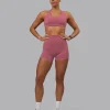 Aspire Sports Bra - Mauve Haze