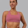 Aspire Sports Bra - Mauve Haze