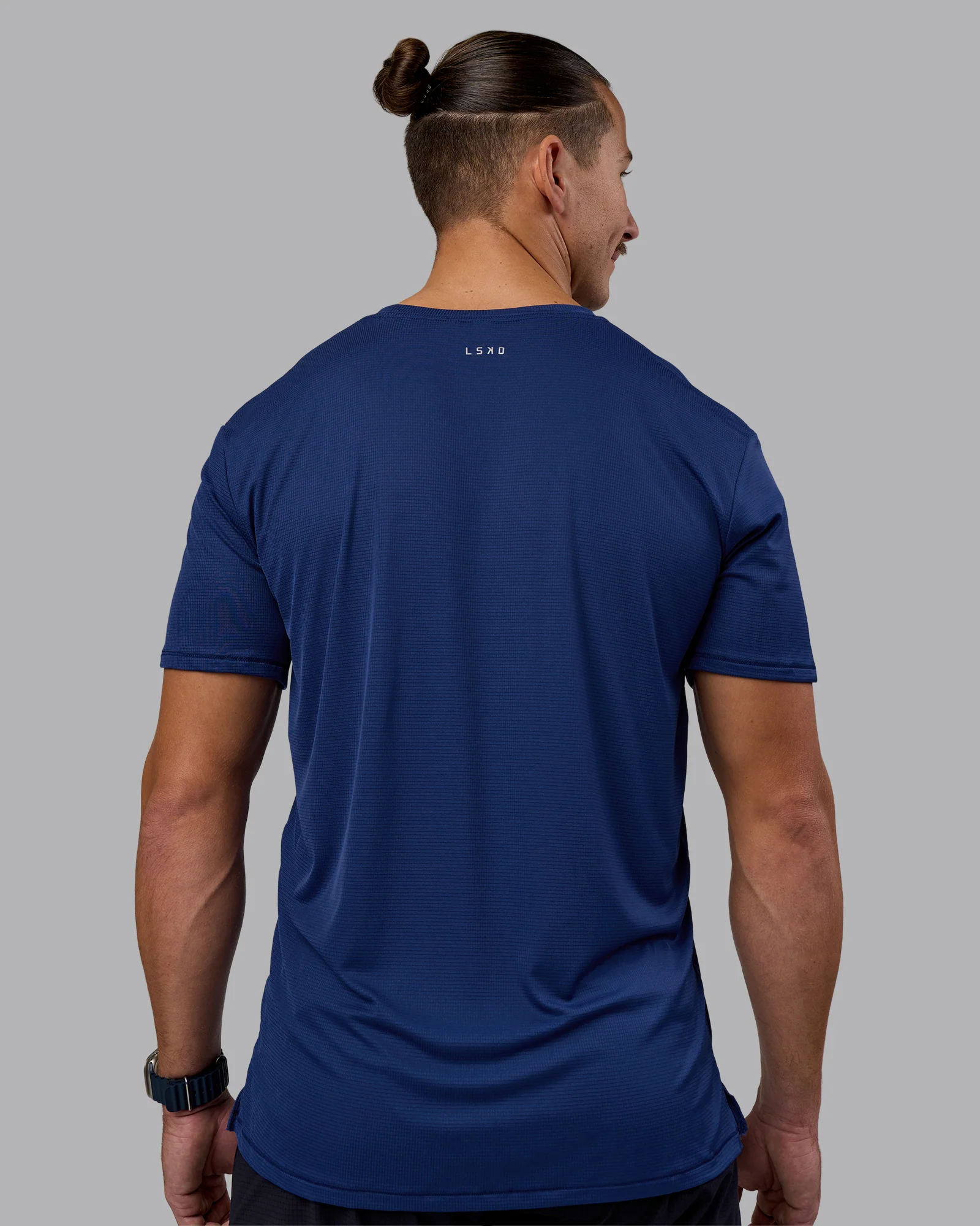 Pace Running Tee - Midnight Blue